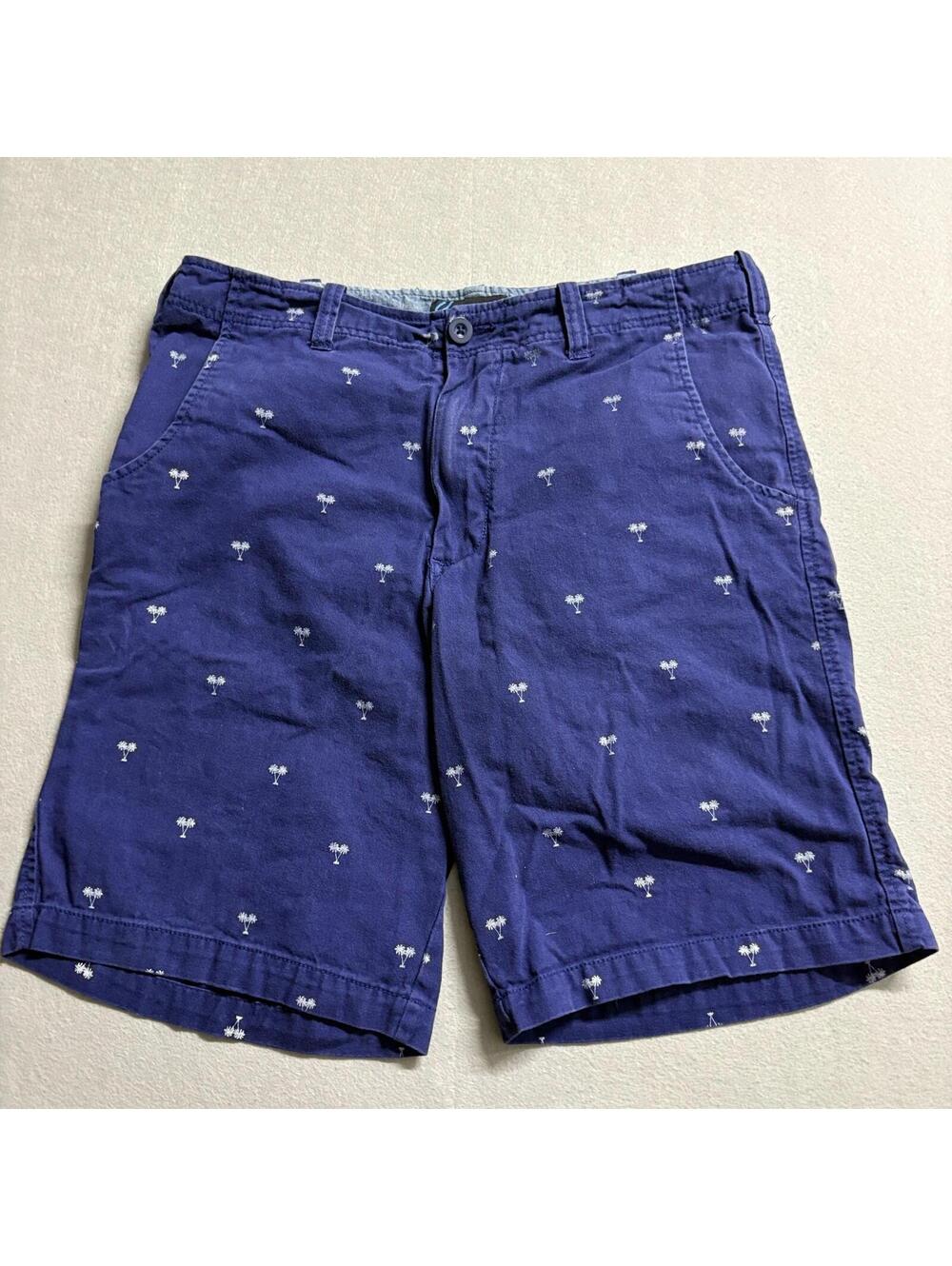 Street Rules Palm Tree Chino Shorts 32 Fits Like 33 Purple Skate Preppy